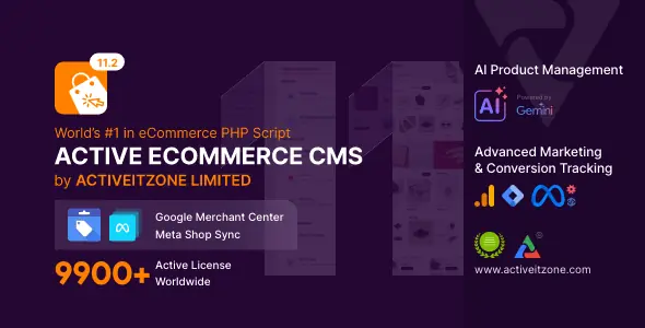 Active eCommerce CMS 11.2.0 - nulled
