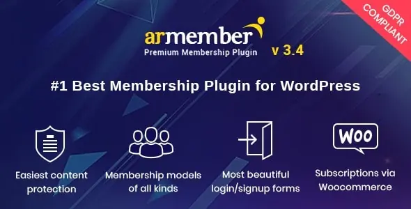 ARMember v7.5 - WordPress Membership Plugin