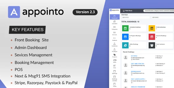 Appointo - Booking Management System - nulled