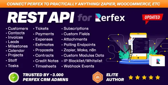 REST API module for Perfex CRM v2.1.4