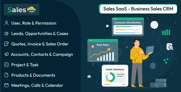 Salesy SaaS v7.4 - Business Sales CRM - nulled