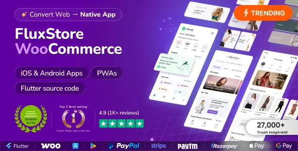 Fluxstore WooCommerce v6.2.0 - Flutter E-commerce Full App