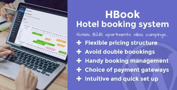 HBook v2.1.9 - Hotel booking system - WordPress Plugin