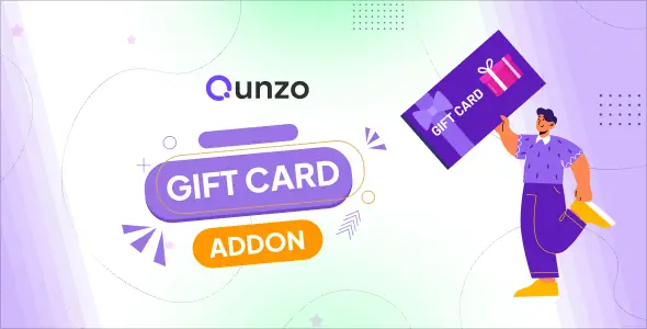 Qunzo - Gift Cards Module Addon v1.0