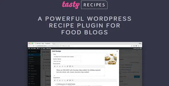 Tasty Recipes v4.0.4 - Recipe Plugin For Food Blogs