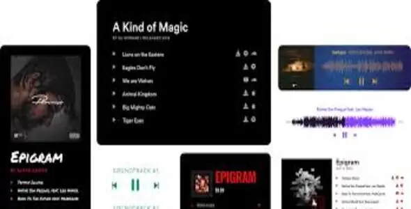 Sonaar MP3 Music Player PRO v5.11