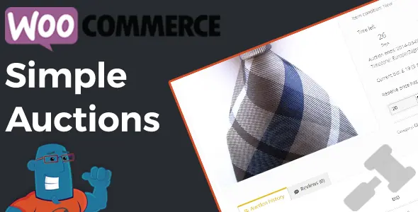 WooCommerce Simple Auctions v3.0.9 - Wordpress Auctions