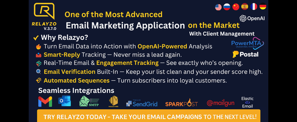 Relayzo - Email Marketing Application