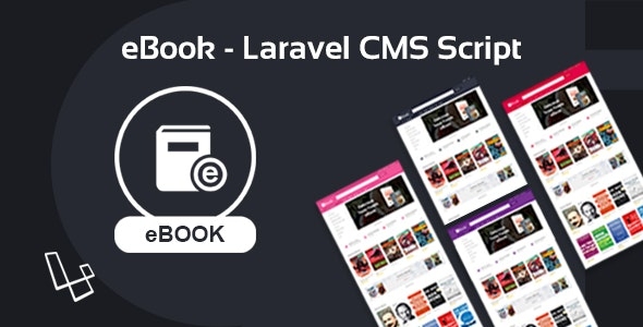 eBook - Laravel CMS Script v2.1.0