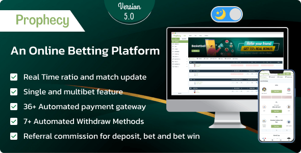 Prophecy - An Online Betting Platform v5.1.0