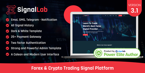 SignalLab - Forex And Crypto Trading Signal Platform v3.1