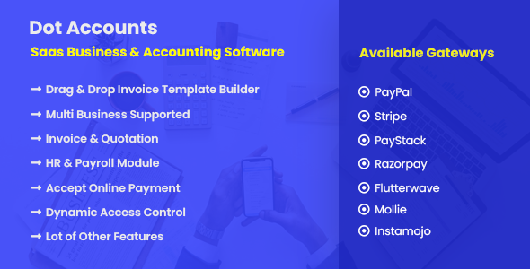 Dot Accounts - SaaS Business & Accounting Software v2.7