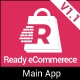 Ready ecommerce - Complete Multi Vendor e-Commerce Mobile App, Website, Rider App with Seller App v1.0