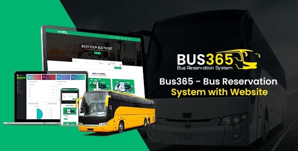 Bus365 - Bus Reservation System with Website v6.2