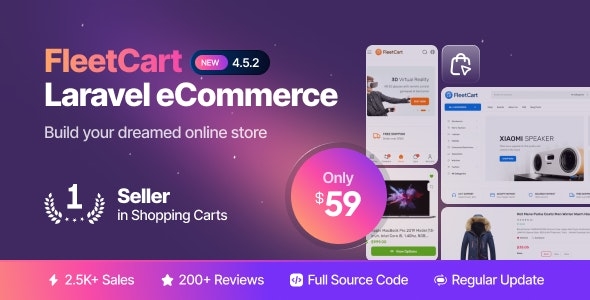 FleetCart - Laravel Ecommerce CMS v4.5.2