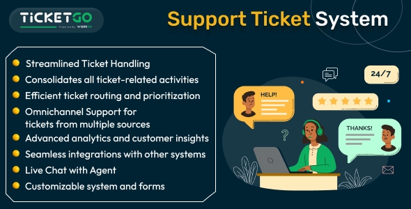 TicketGo - Support Ticket System v5.6