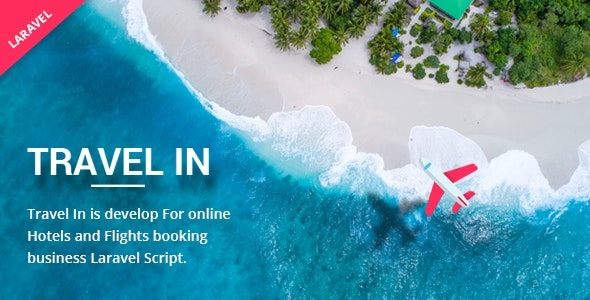 Travelin - Hotel & Air Tickets Booking Laravel Script nulled