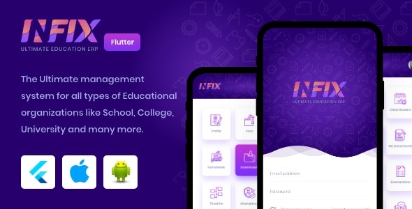 InfixEdu - Open Source Flutter for Android & iOS v2.7.0