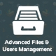 Laravel - Advanced Files & Users Management v2.0.2