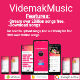 Videmak Music- Automatic Music Downloading and streaming Android application