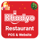 Khadyo - Restaurant Management Software and Restaurant POS with Online Food Ordering Website v3.5.0