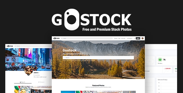 GoStock - Free and Premium Stock Photos Script