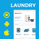 6 App Template| Laundry Booking App| Single Vendor Laundry App| Laundry Ordering App| Quickwash v2.8