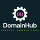 Domain Hub - Domain Checker, AI Name Generator, Who-is-hosting, Whois, DNS React Nextjs tools