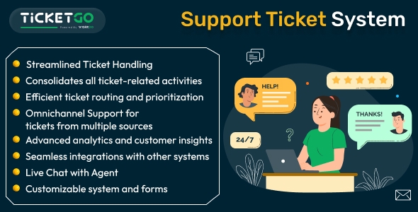 TicketGo - Support Ticket System v5.9