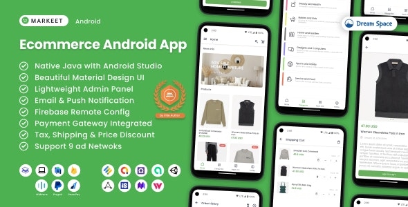 Markeet - Ecommerce Android App v5.0