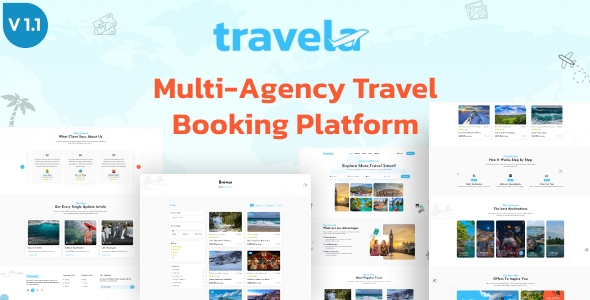 Travela - Multi-agency Travel Booking Platform v1.0