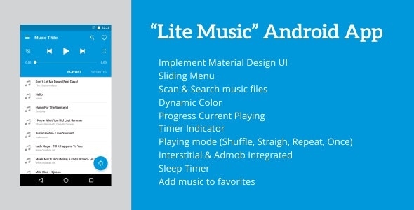 Lite Music - Android Music Player v5.1