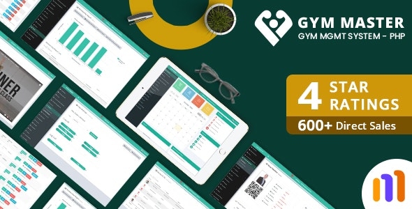 Gym Master - Gym Management System v25