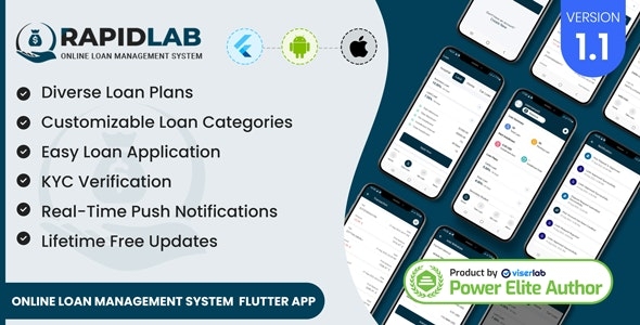 RapidLab - Cross Platform Mobile Application for RapidLab CMS v1.1