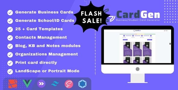 CardGen - Business or ID Card Generator v3.4.6